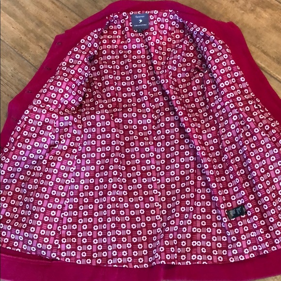 Darling magenta coat Forever 21 - Picture 6 of 8